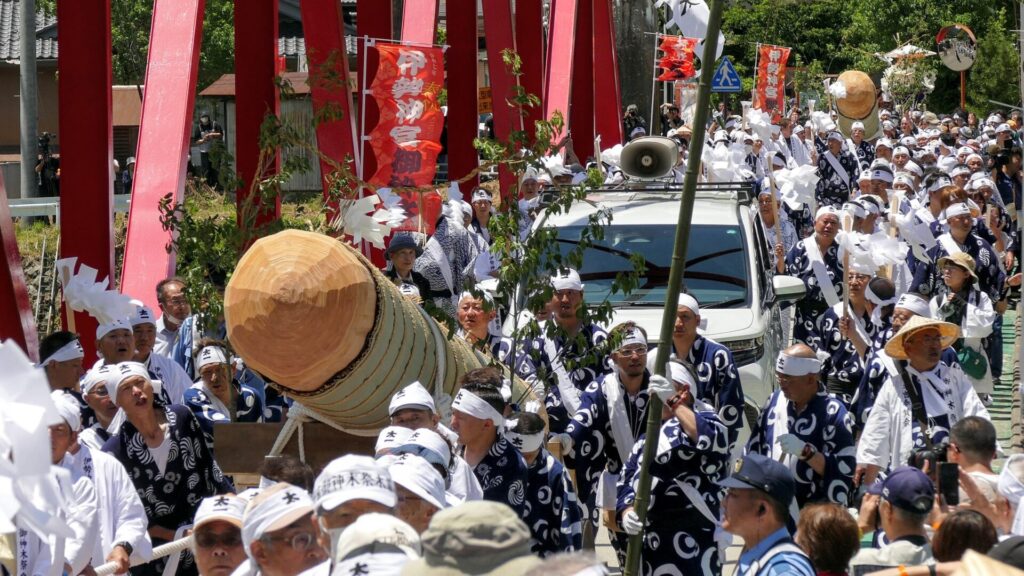 写真: 【御礼】第63回式年遷宮　御神木祭が完了いたしました！